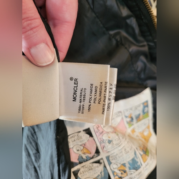 MONCLER Womens Long Winter Coat/jacket- Size 3 - Picture 15 of 15